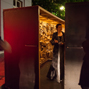 Nexus Wunderwagen, moving installation. PROUD COLLECTOR w/ St. Haupt, P. Ungeheuer & T. Woeske. The Grand Berlin, May 2015.