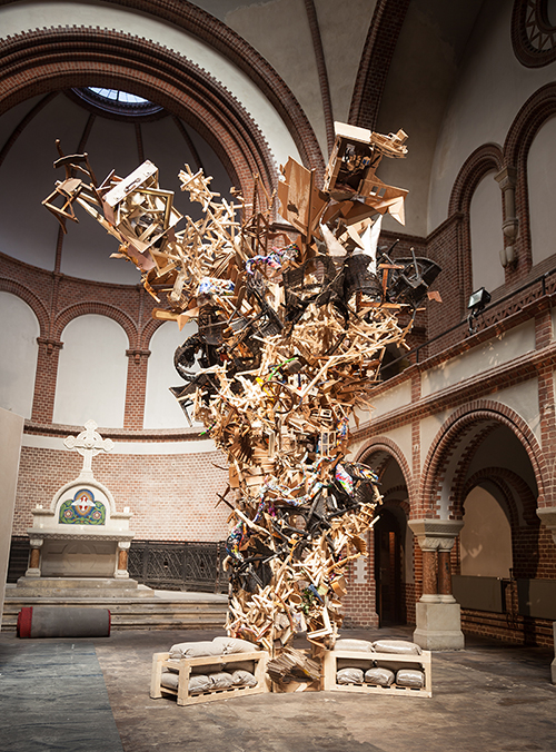 Installation "VORTEX - Sternstunden de Menschheit" Totale1